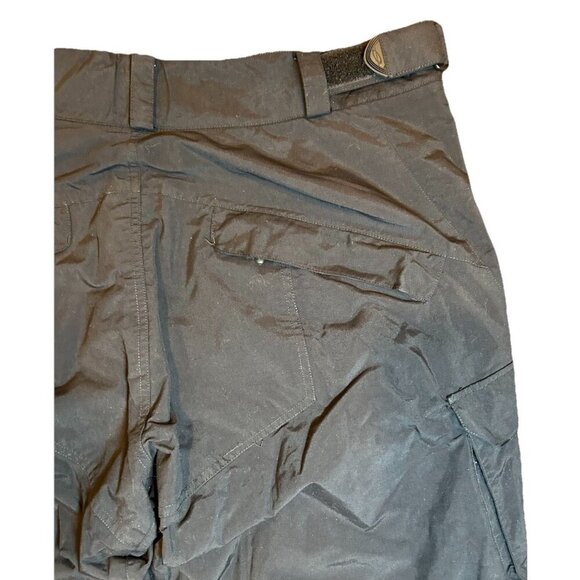 Obermeyer Revert Snow Ski Pants Heavy Black Zip Pockets Insulated Men's Size XL - Picture 14 of 16